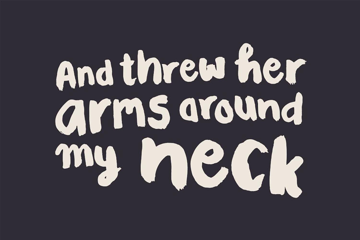 Just Like Heaven hand-painted brush typeface