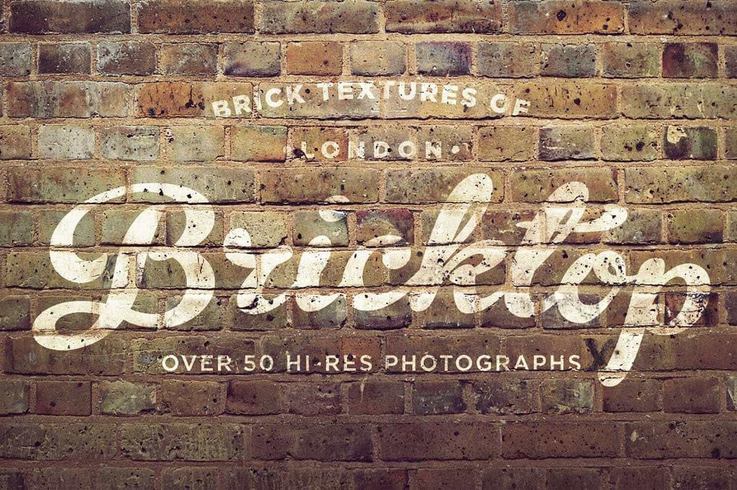 Bricktop example for London brick texture background