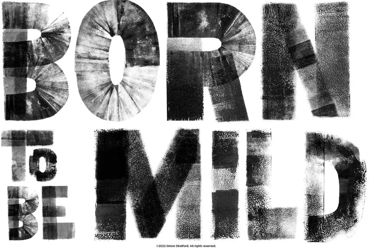 Choose Love display lettering example featuring alternative characters