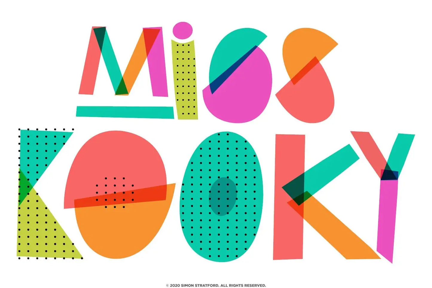 Miss Kooky font by Simon Stratford