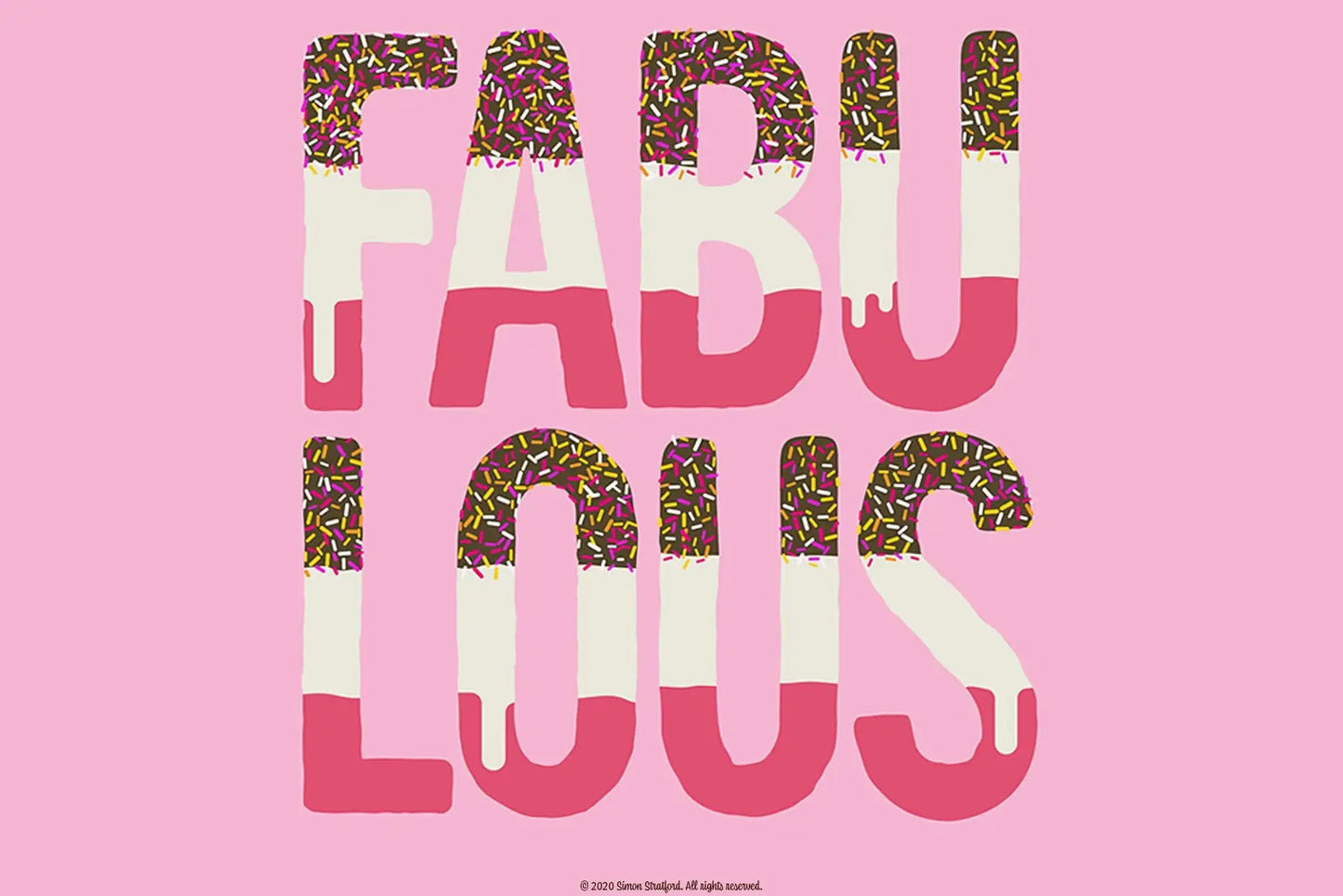 Fab Lolly SVG font design example 2