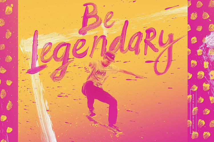 Hello Monday character preview highlighting OpenType SVG colour texture