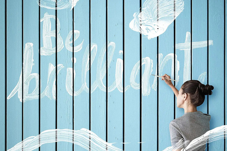 Hello Monday lettering detail showing rebellious display lettering
