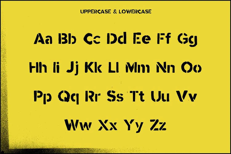 Mind the Gap headline lettering showing London Underground inspiration