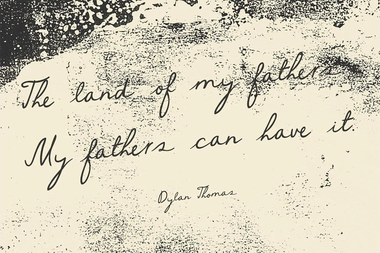 Gently Script script letterforms highlighting personal hand-drawn character in a separate specimen