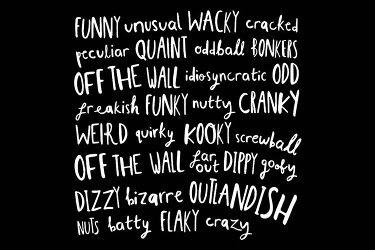 Whippin Piccadilly character preview highlighting playful cursive movement