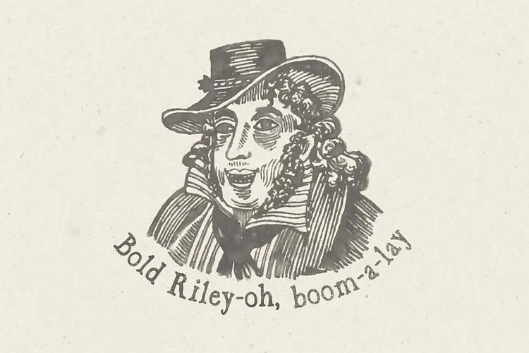 Bold Riley bold letterforms highlighting rough nautical character