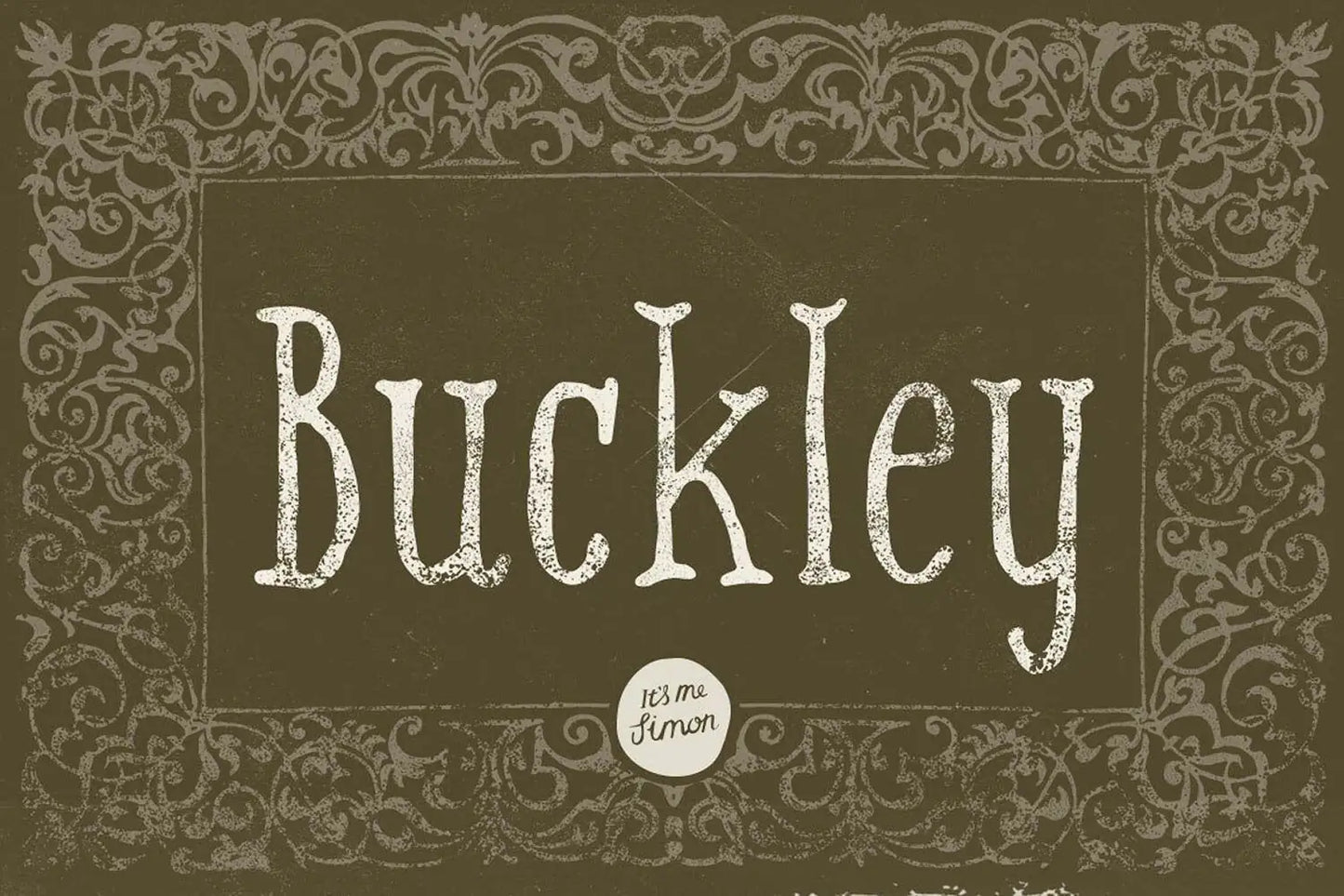 Buckley font by Simon Stratford