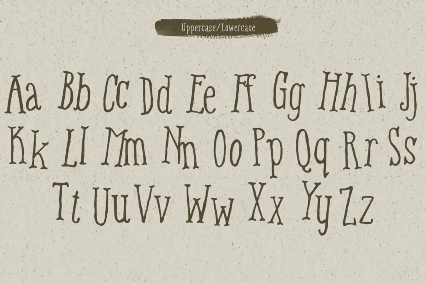 Buckley font design example 2