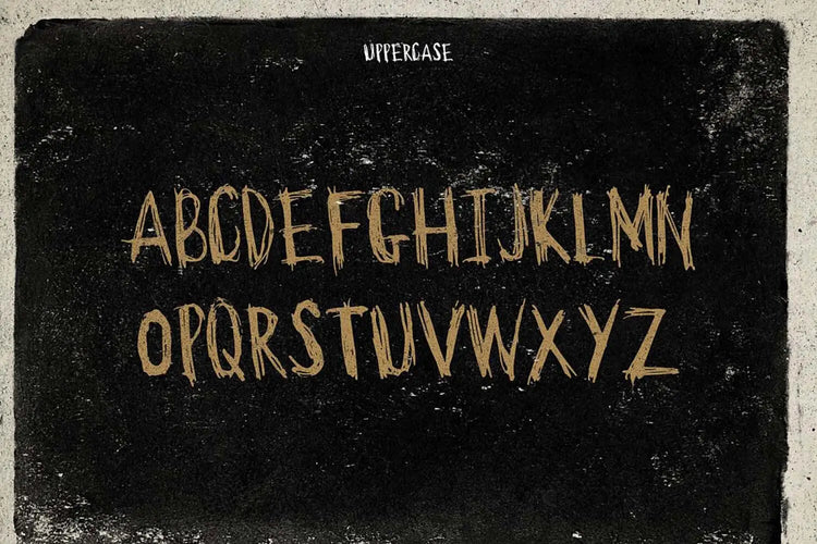 Thirsty Dog character preview highlighting deliberately untidy lettering