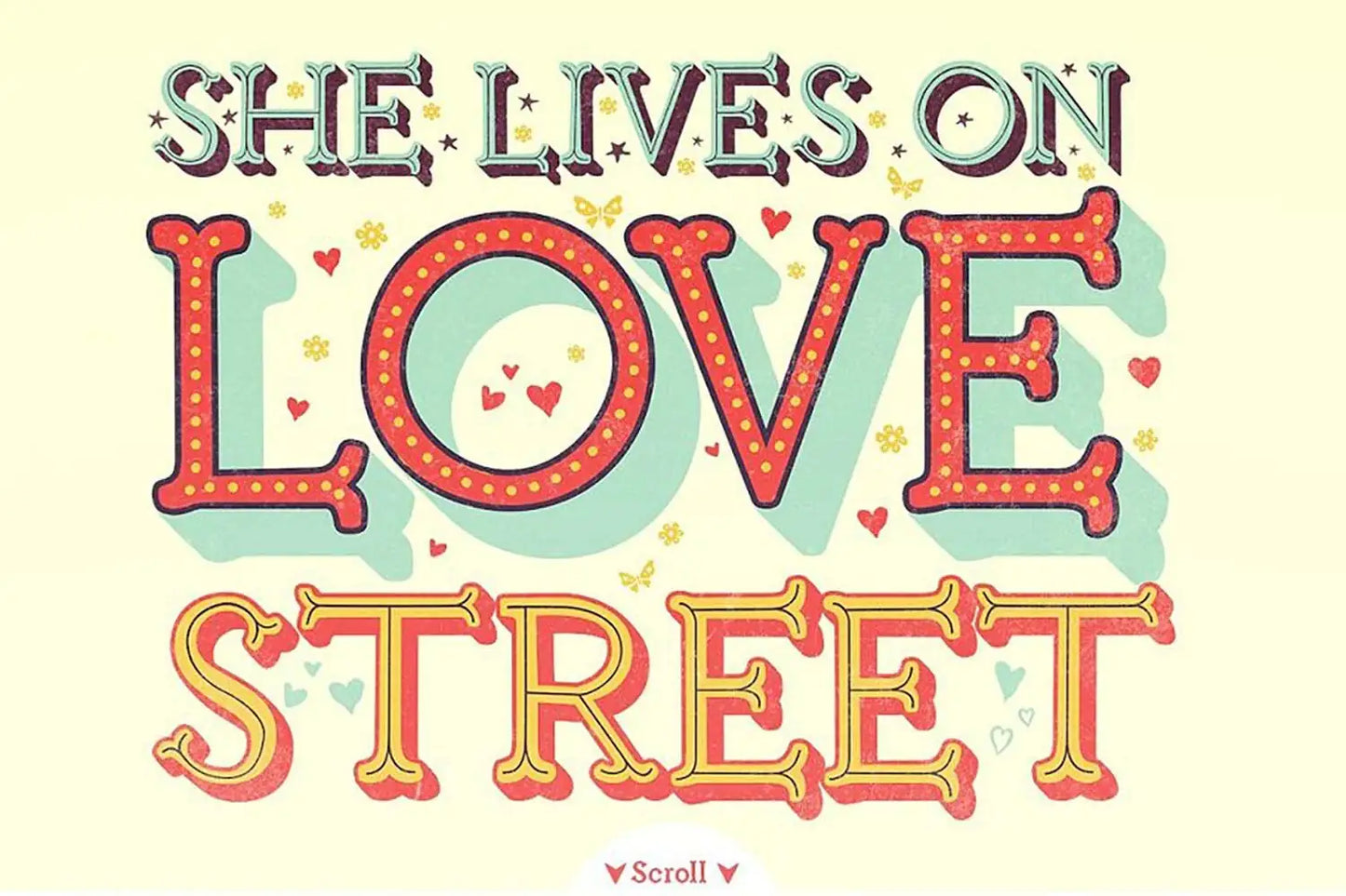 Troupe font design example 2