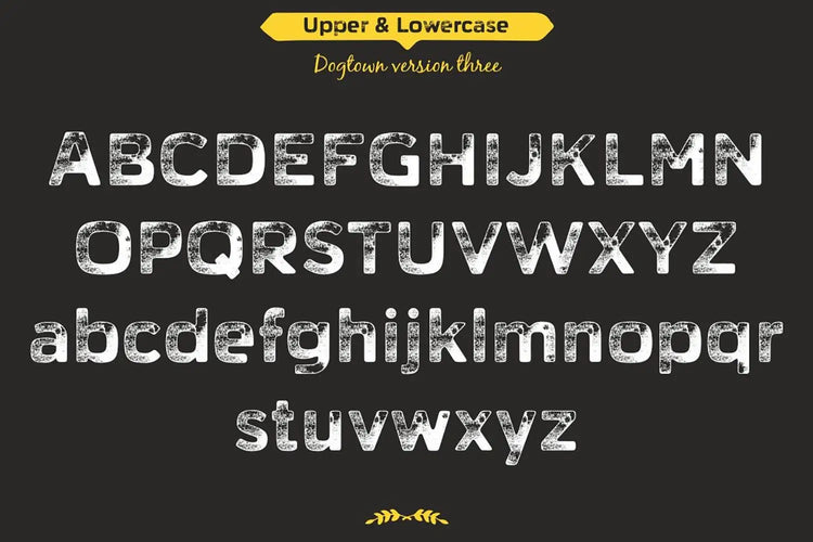 Dogtown character preview highlighting wood-type character