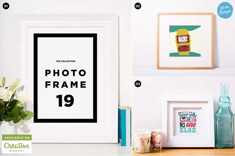 Photo Frame Photoshop mockup preview