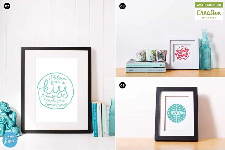 Photo Frame mockup example 3