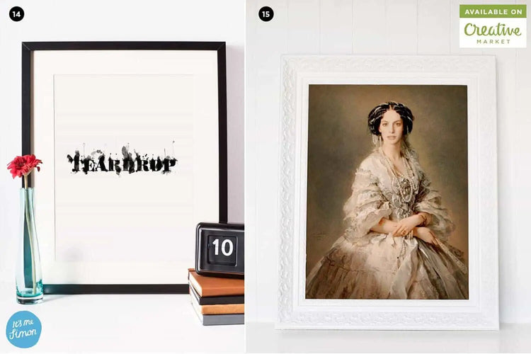 Photo Frame mockup example 6