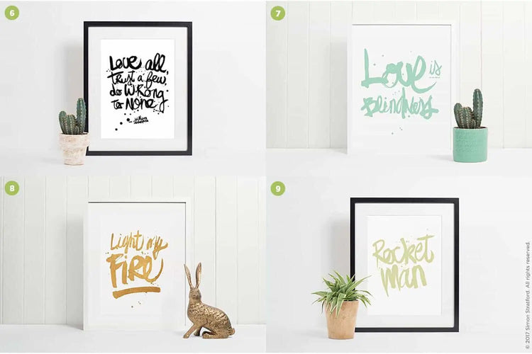 10 Picture Frames mockup example 4