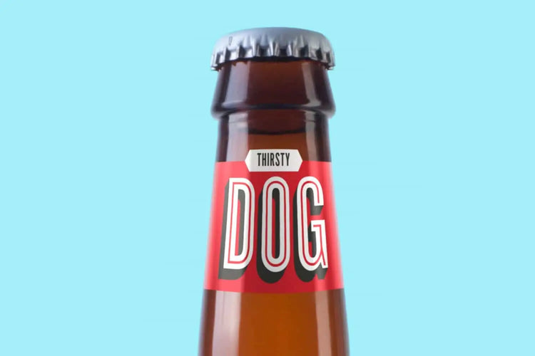 Beer bottle mockup mockup example 7