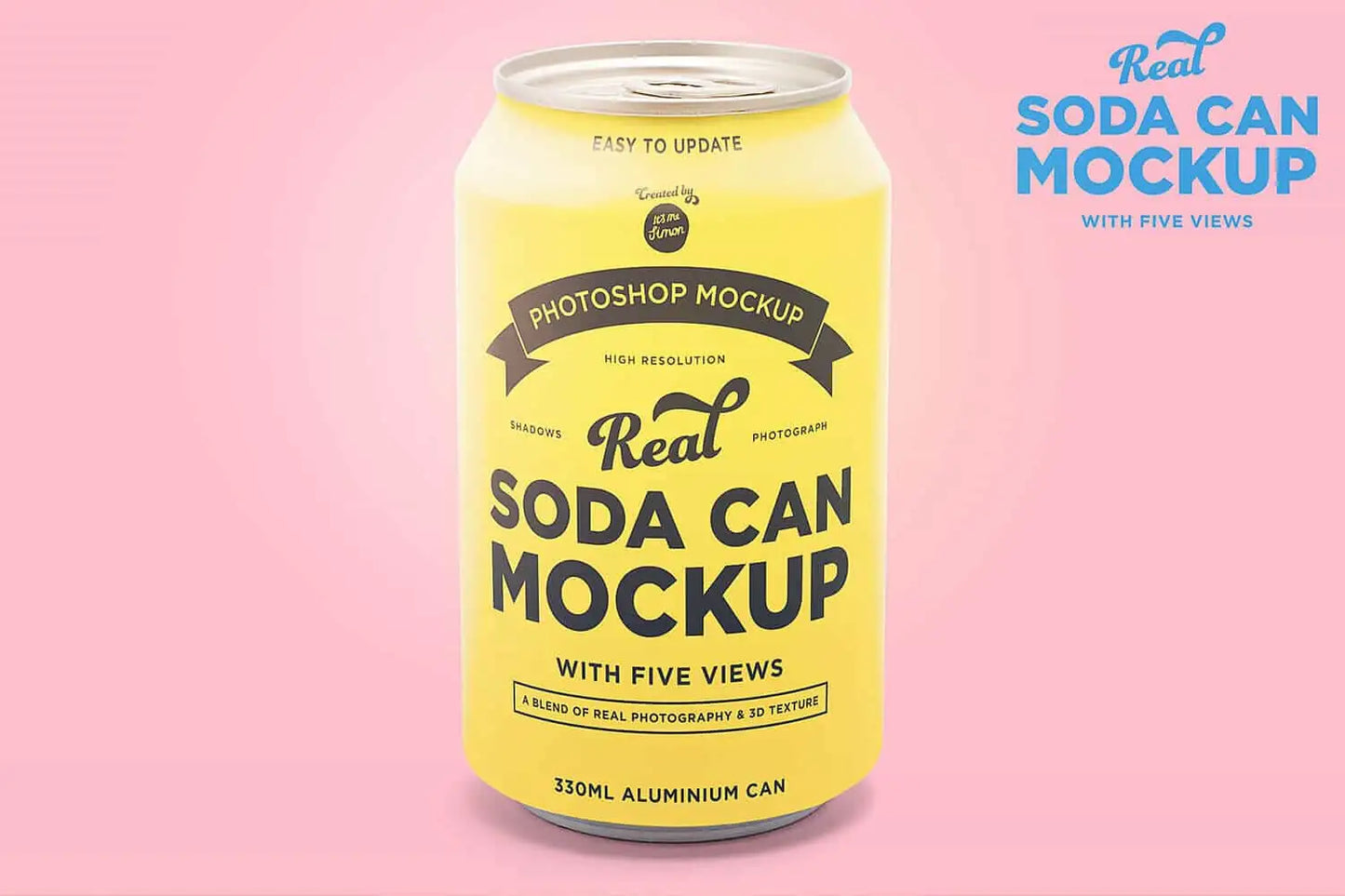 Soda can mockup mockup example 2