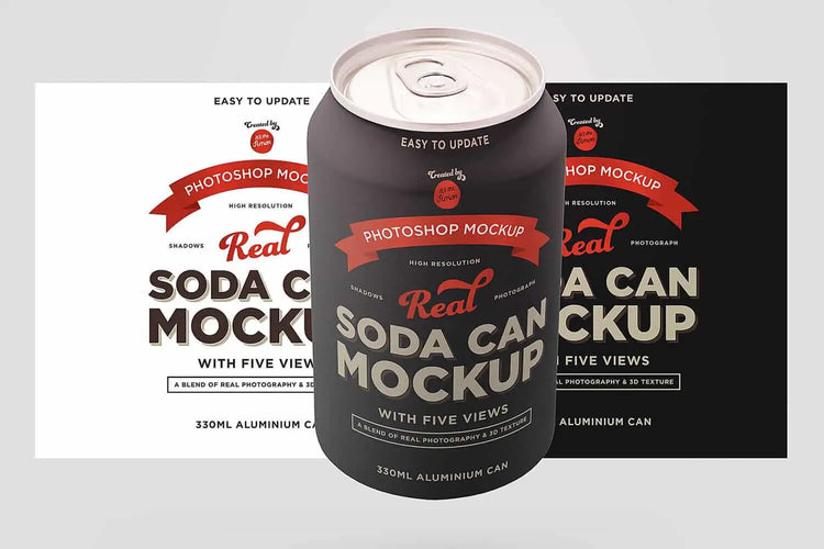 Soda can mockup mockup example 9