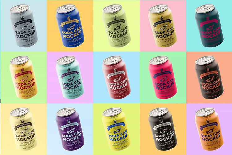 Soda can mockup mockup example 10