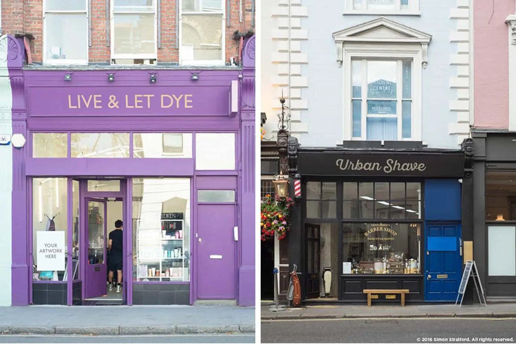 Shop facade mockups 2 mockup example 4