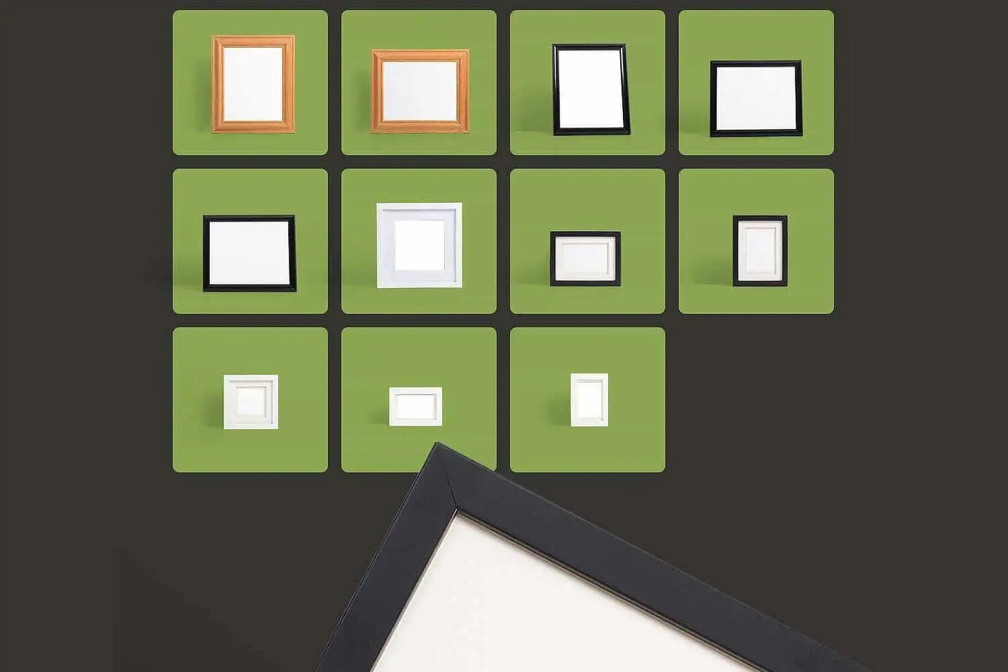 Picture frame studio mockup example 2