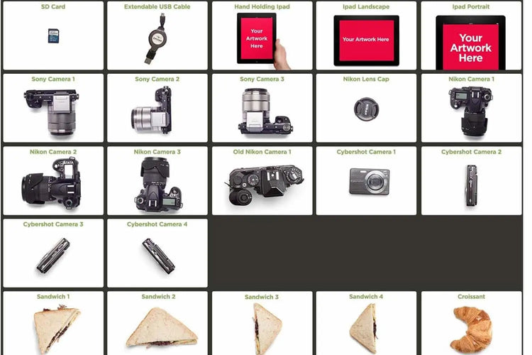 Hero maker mockup scene creator mockup example 12