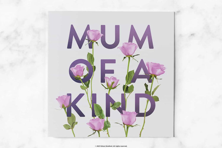 Square greeting birthday card mockup mockup example 2