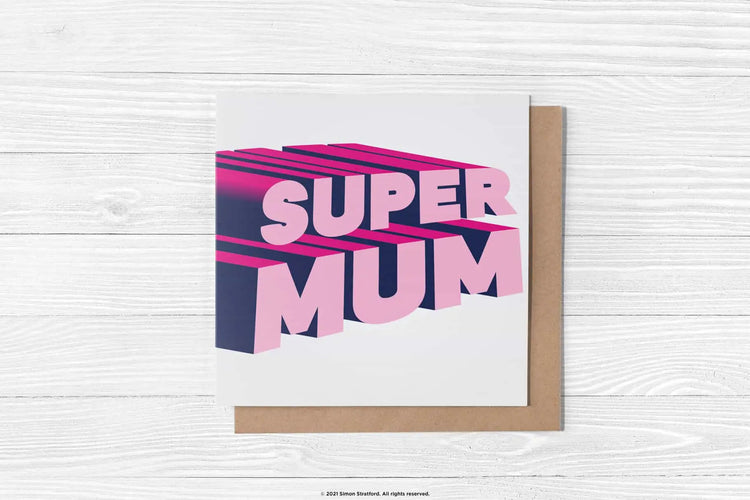 Square greeting birthday card mockup mockup example 3