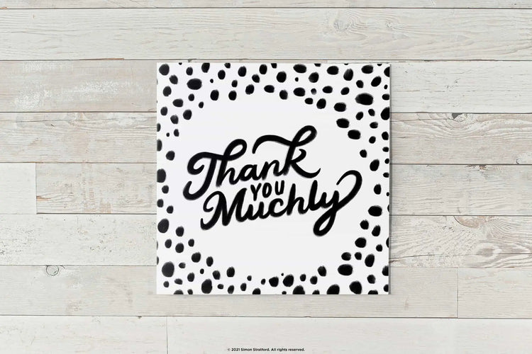 Square greeting birthday card mockup mockup example 9