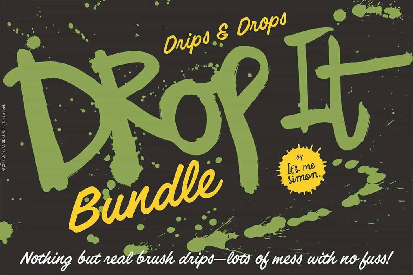 Ink Drip and Drop Textures texture pack preview