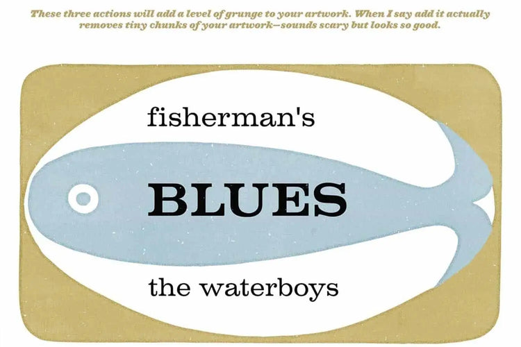 Rock & Roller Letterpress texture example 9