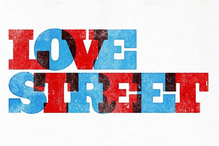 Rock & Roller Letterpress texture example 17