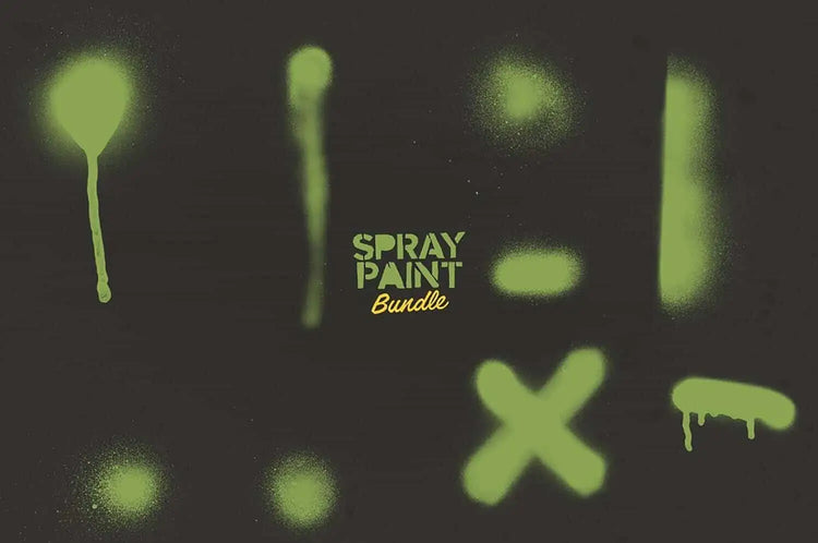 Spray Paint Bundle texture example 10