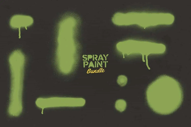 Spray Paint Bundle texture example 11
