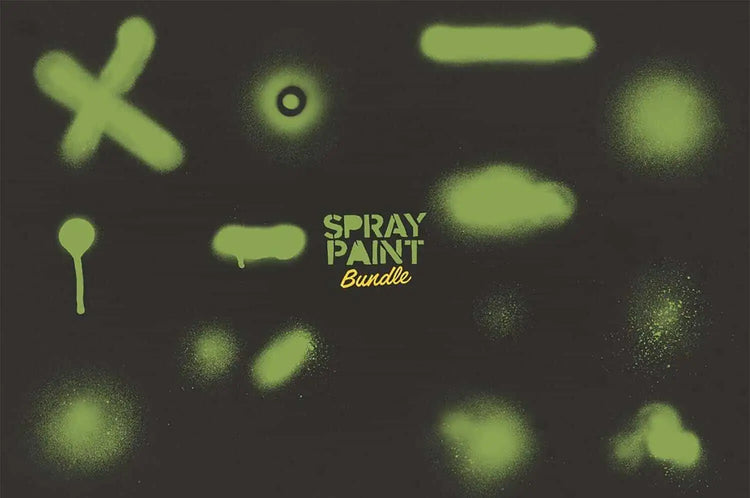 Spray Paint Bundle texture example 12
