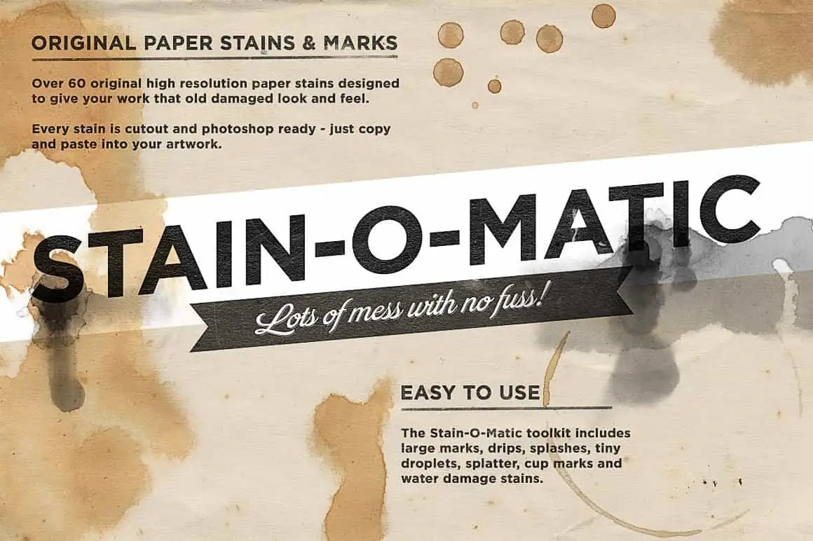 Stain O Matic texture pack preview