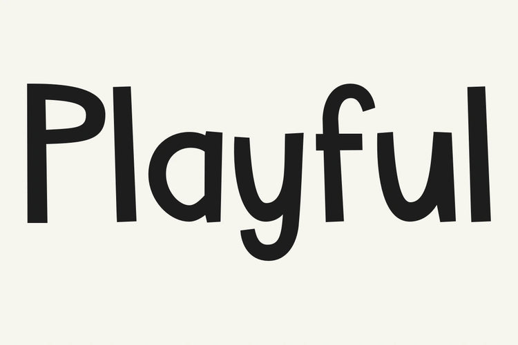 Hunky Dory font by Simon Stratford featuring playful lowercase lettering