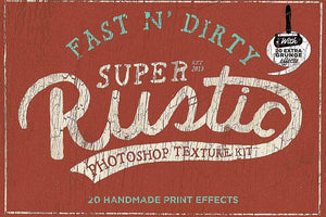Rustic textures for photoshop